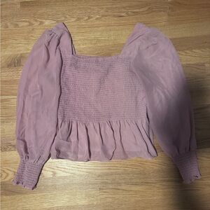 Nine West Dusty Pink Blouse